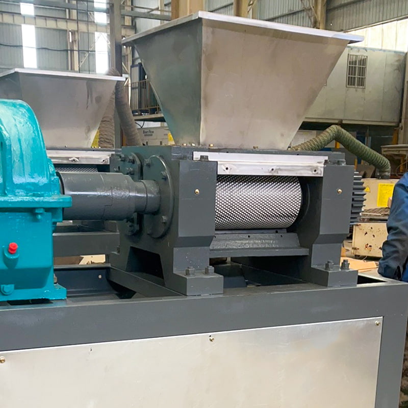 Granulator Easbhrúite Double-Roller